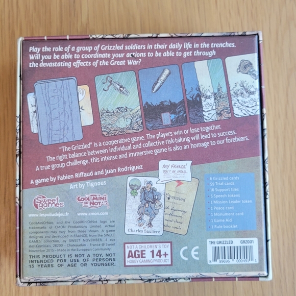 The Grizzled card game - Picture 2 of 3